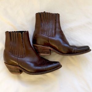 High Quality Vintage Booties - 100% Leather